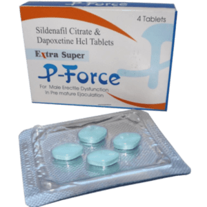 EXTRA Super P Force pills 200 mg (100 mg Sildenafil + 100 mg Dapoxetine)